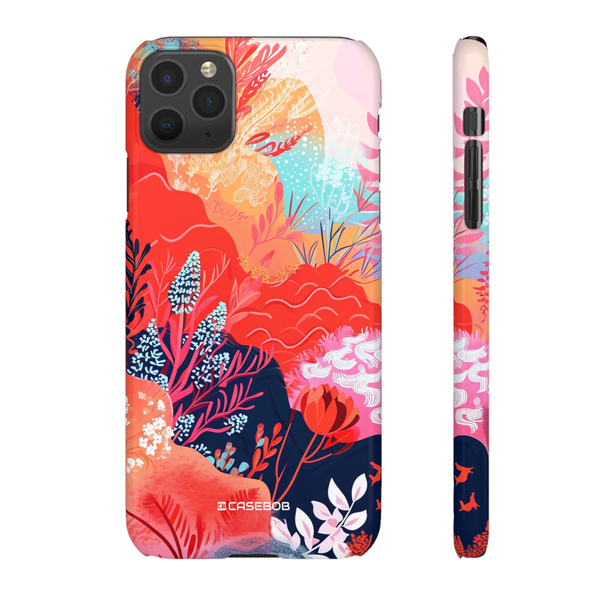 Living Coral | Handyhülle für iPhone (Slim Case)