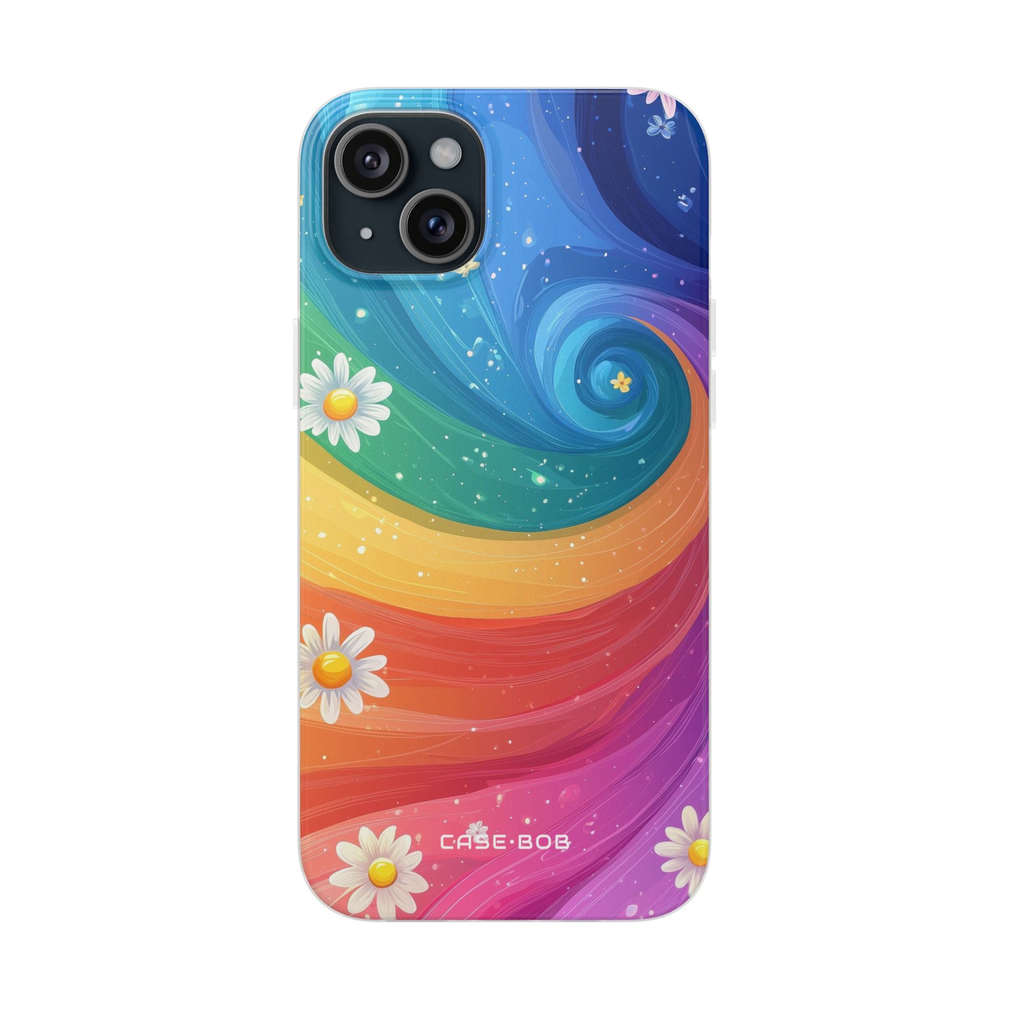 Vortex Bloom iPhone 15 Plus Case - Soft
