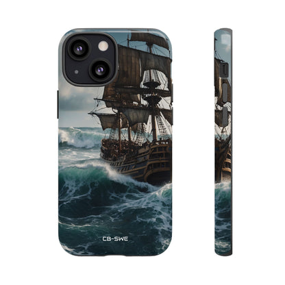Ship Faces Waves - iPhone Case