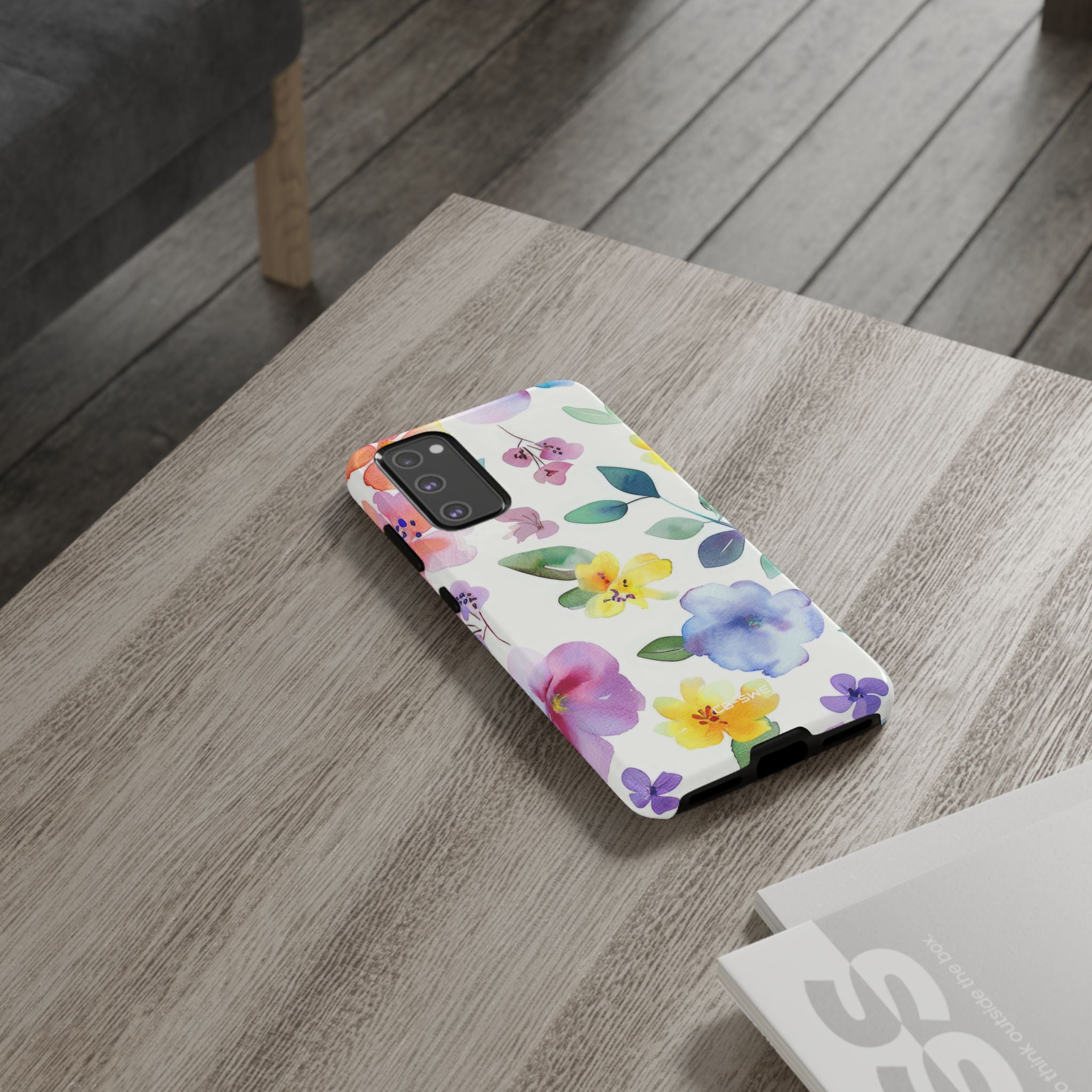 Whimsical Watercolor Florals - Samsung Case