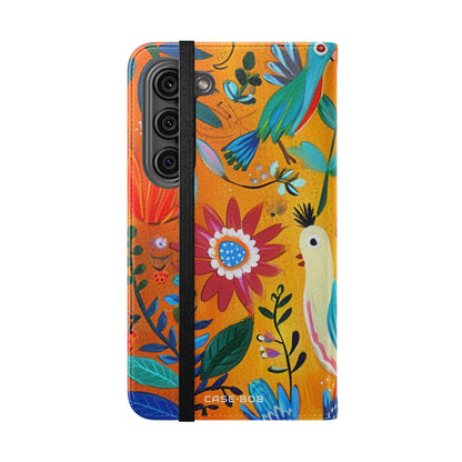 Bluebird Bloom - Samsung S23 Case - Wallet