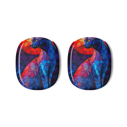 Stained Glass Cat - AirPod Max Case