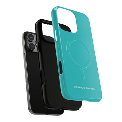 Dark Turquoise iPhone 16 | Tough+ Phone Case