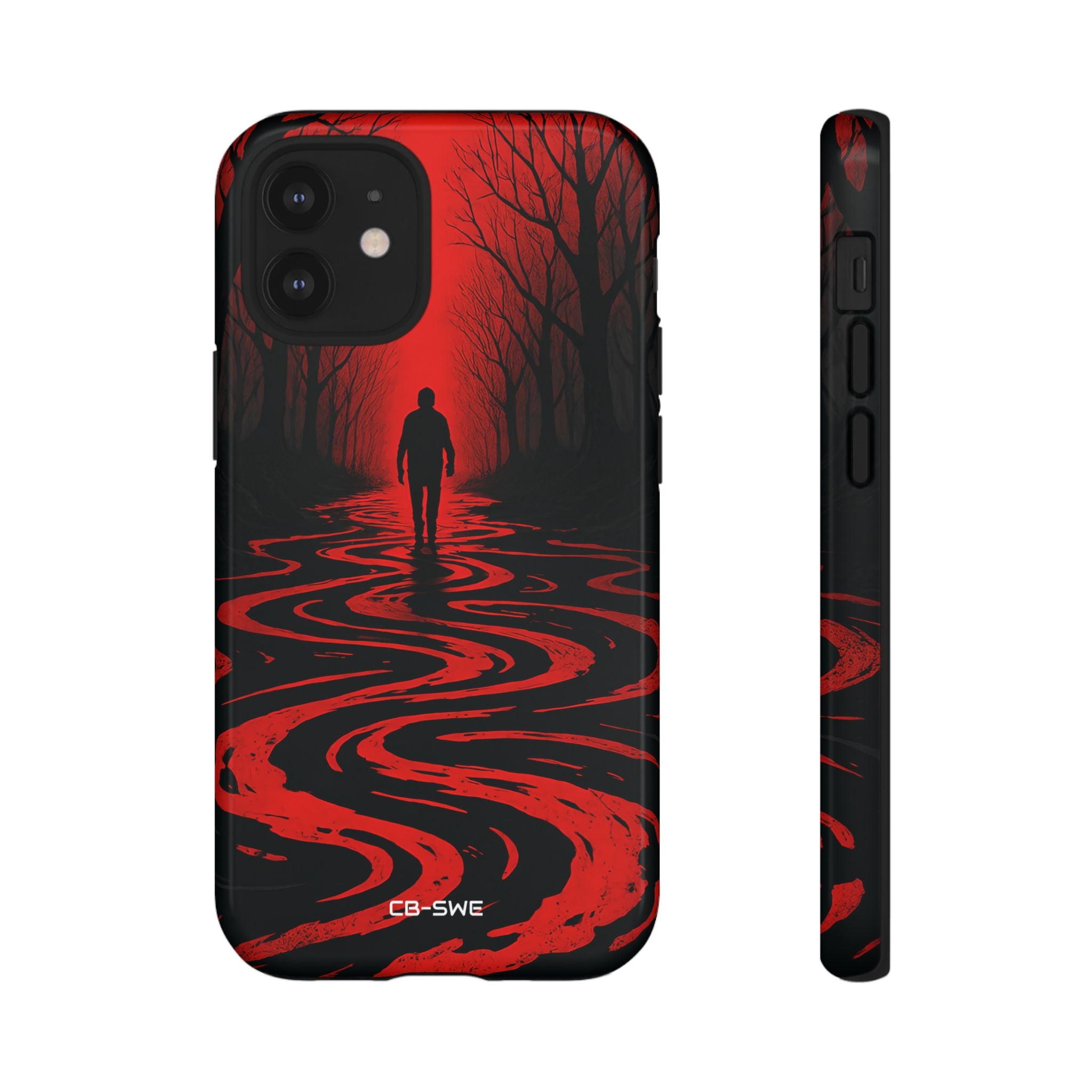 Red Path Mystery - iPhone Case