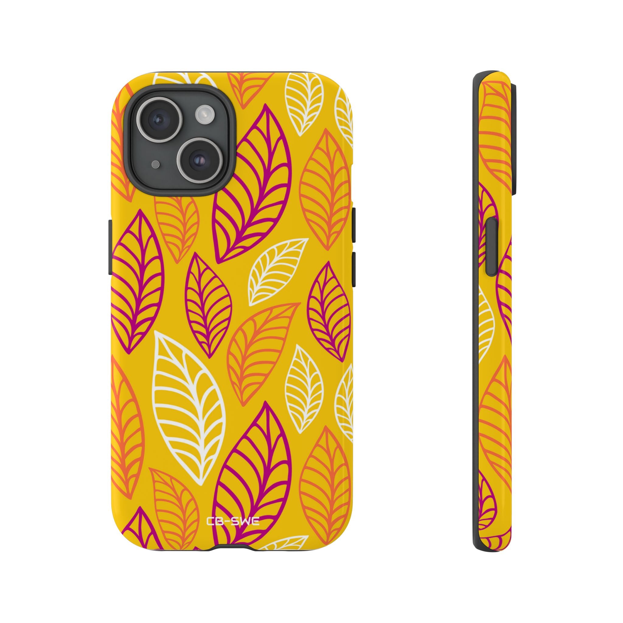 Vibrant Leaf Symphony - iPhone Case