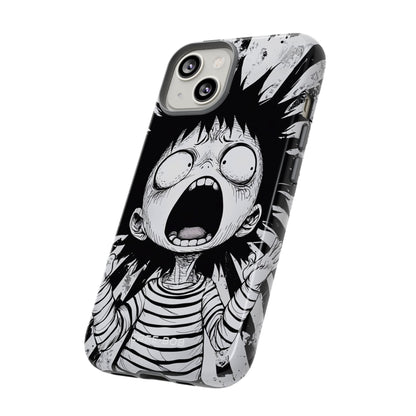 Screaming Stripes iPhone 14 Case - Tough