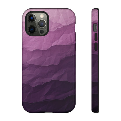 Lilac to Plum Gradient - Protective Phone Case