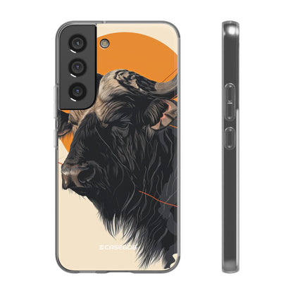 Majestic Buffalo Sun | Flexible Phone Case for Samsung Galaxy