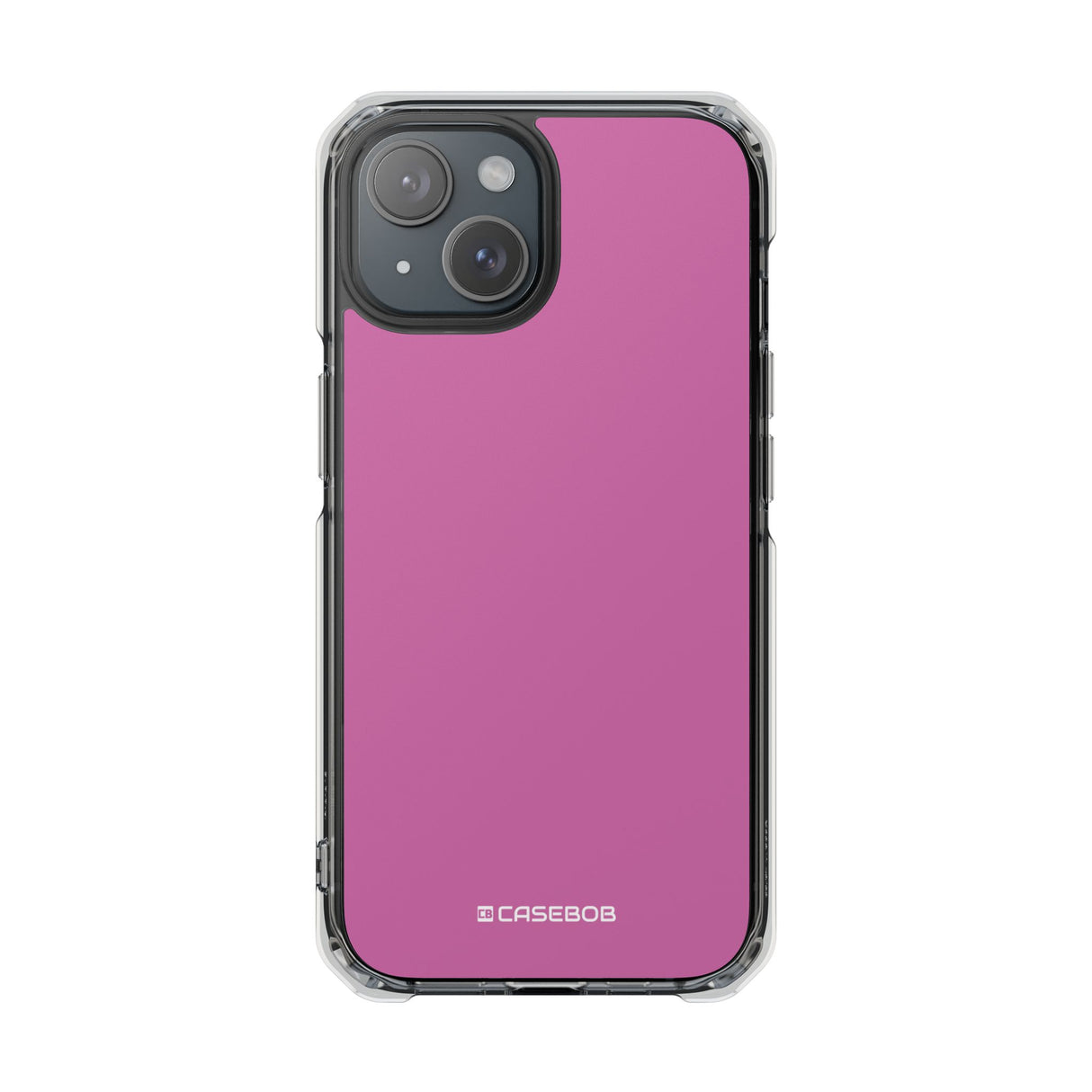 Super Pink | Handyhülle für iPhone (Clear Impact Case – magnetisch)