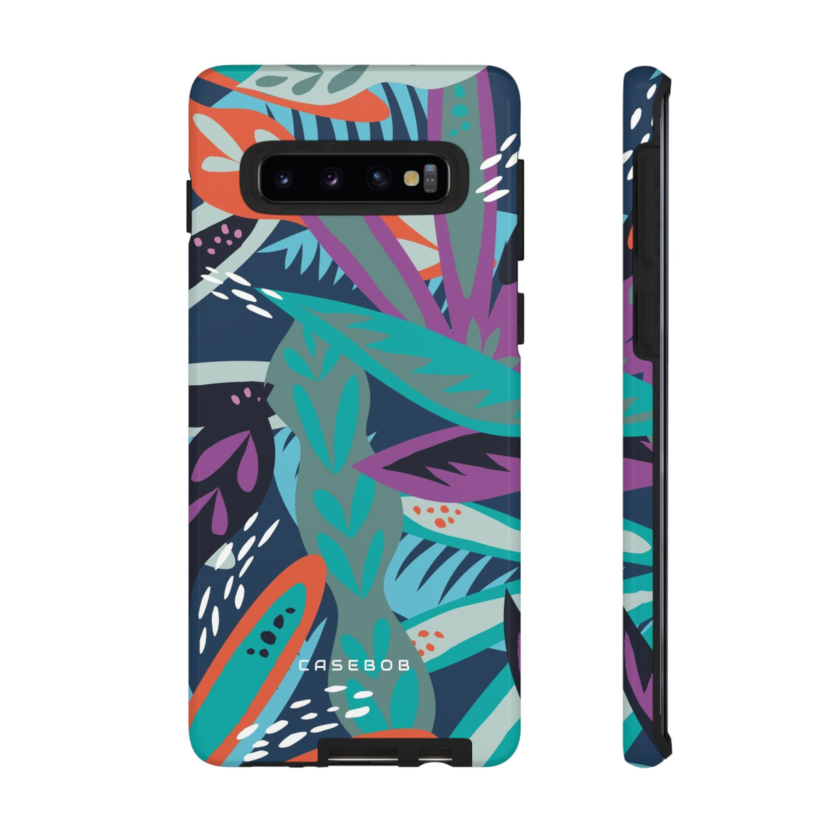 Tropical Leaf Moz - Protective Phone Case