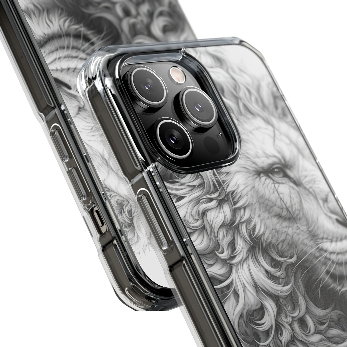 Majestic Whimsy – Handyhülle für iPhone (Clear Impact – Magnetisch) 