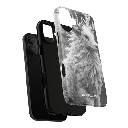 Mystical Majesty: Grayscale Enchantment - for iPhone 16