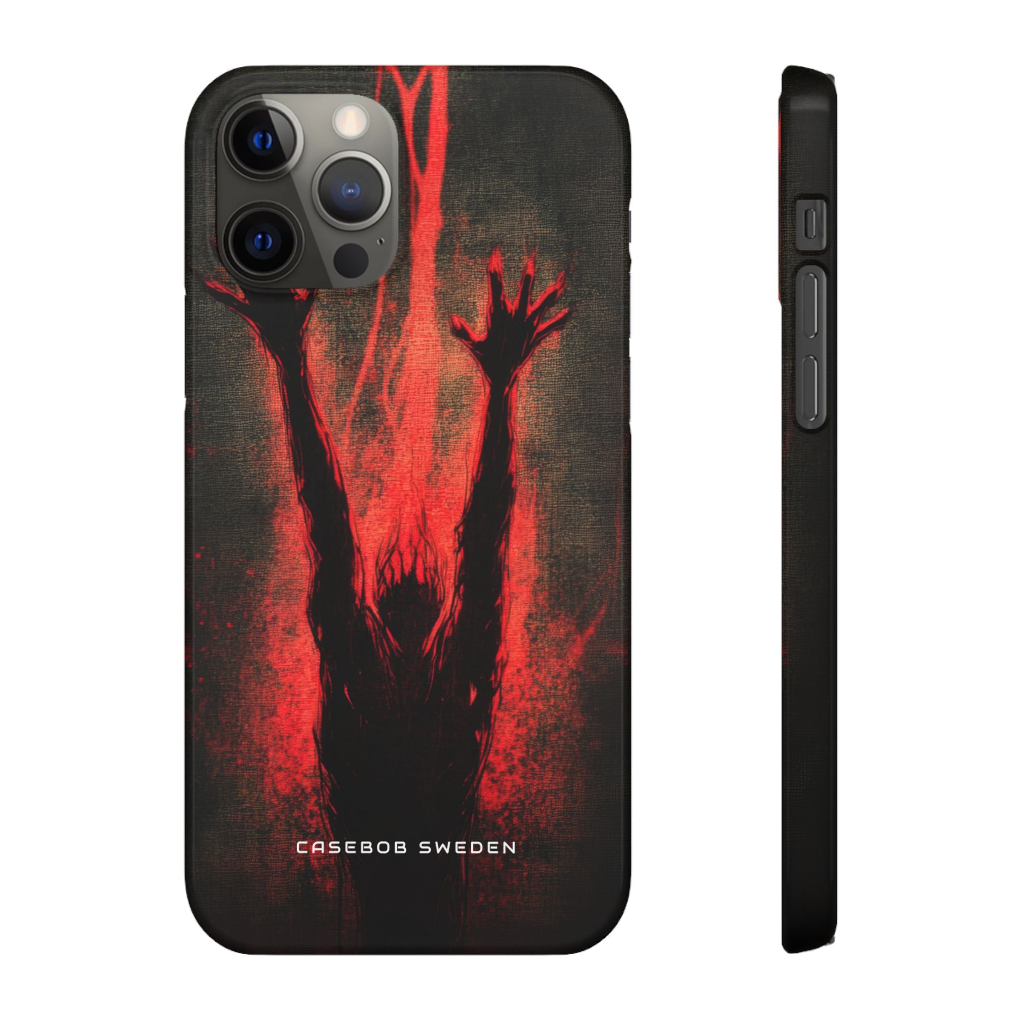 Gothic Crimson Ascension iPhone 12 - Slim Phone Case