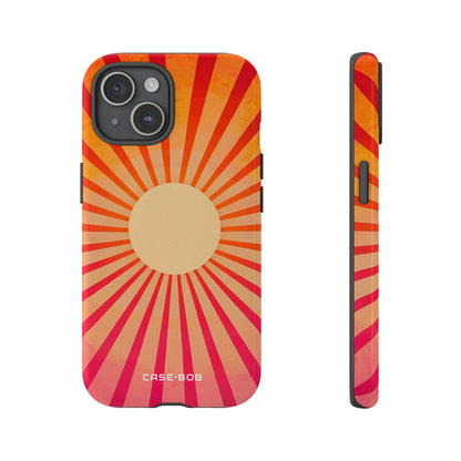 Sunburst Radiance iPhone 15 Case - Tough
