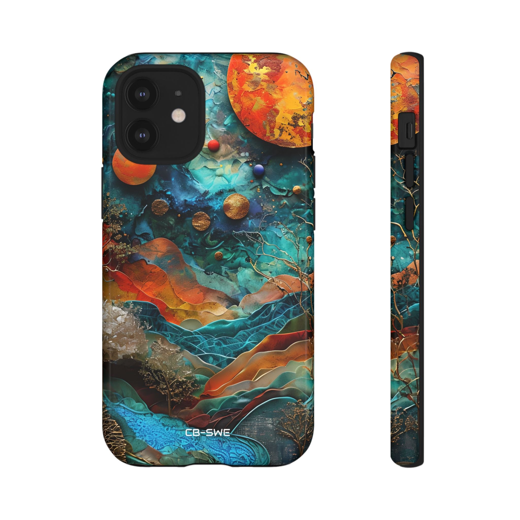 Celestial Wonders Unfold - iPhone Case