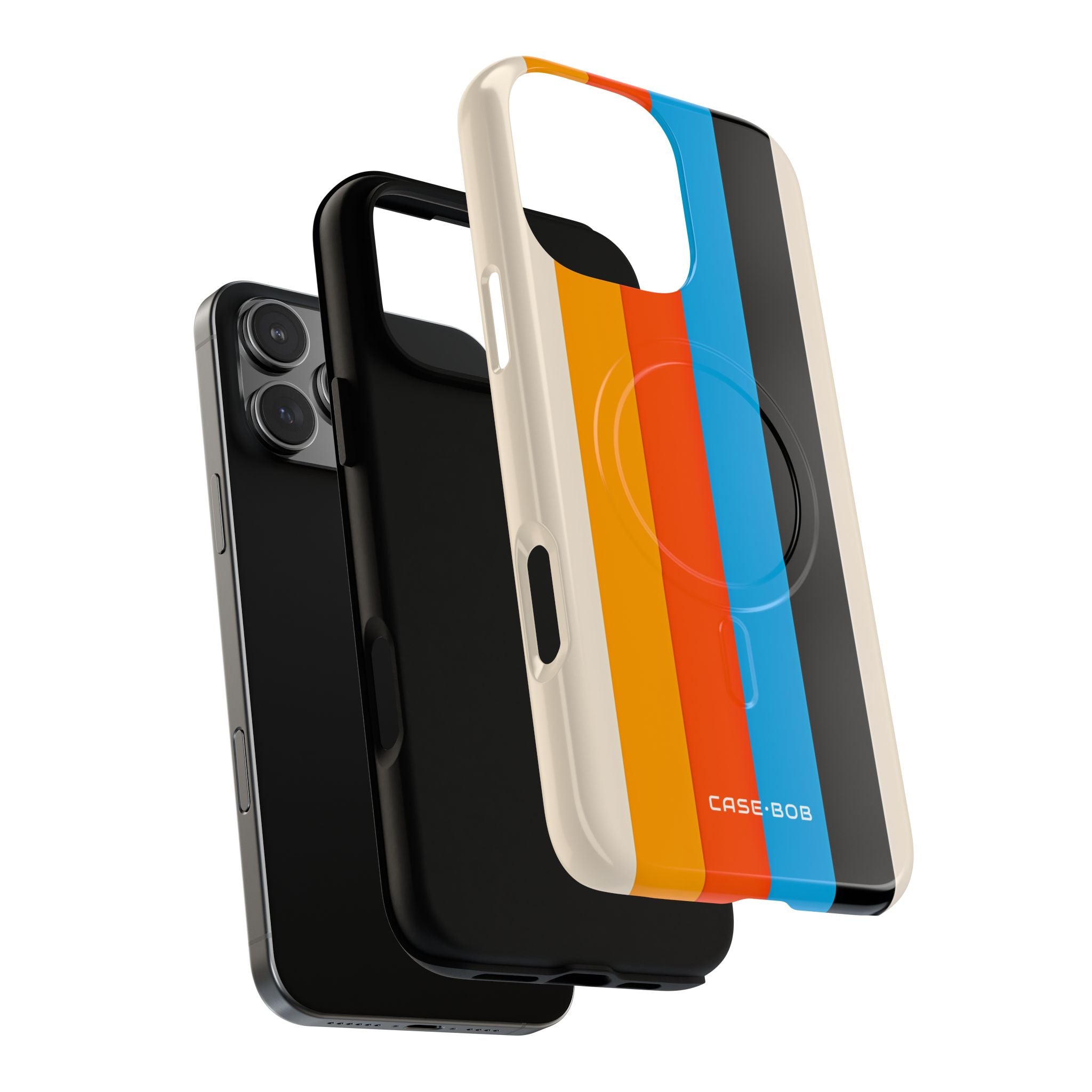 Vivid Stripe Harmony iPhone 16 Pro Max Case - Tough+