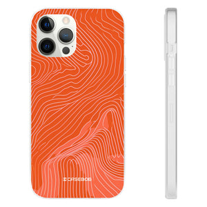 Pantone Tangerine  | Phone Case for iPhone (Flexible Case)