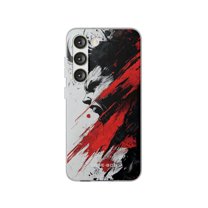 Yelling Profile Burst Samsung S23 Case - Soft