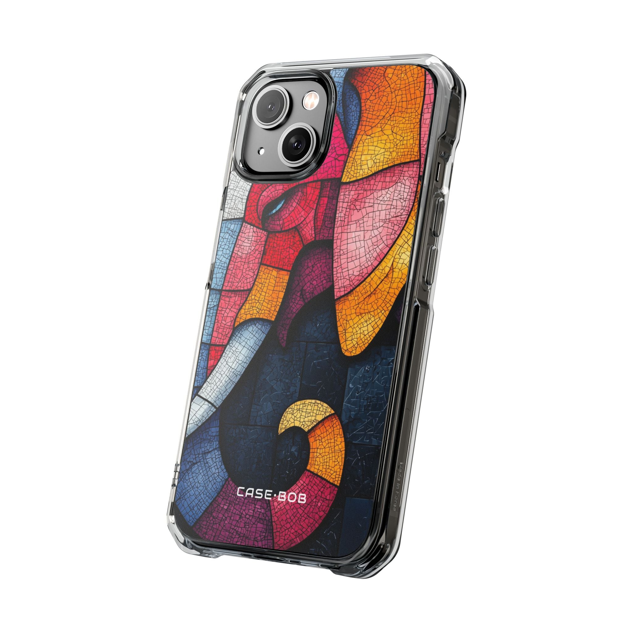 Elephant Mosaic iPhone 14 Case - Impact