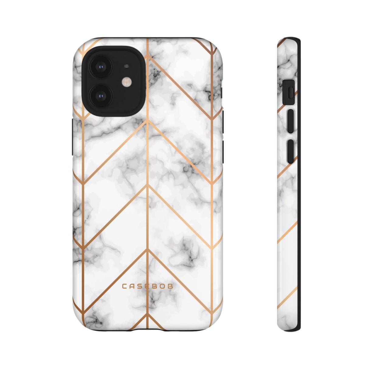 Golden Marble Phone Case - Protective - Protective Phone Case