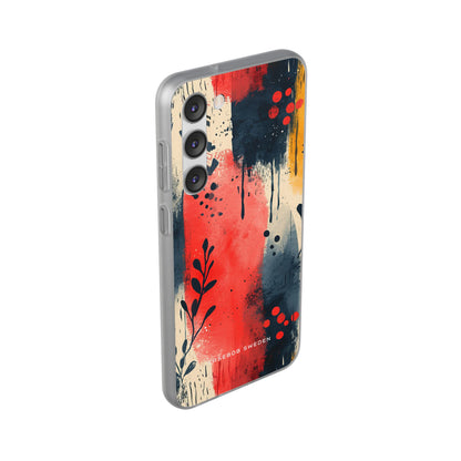 Vibrant Floral Energy Samsung S23 - Flexi Phone Case