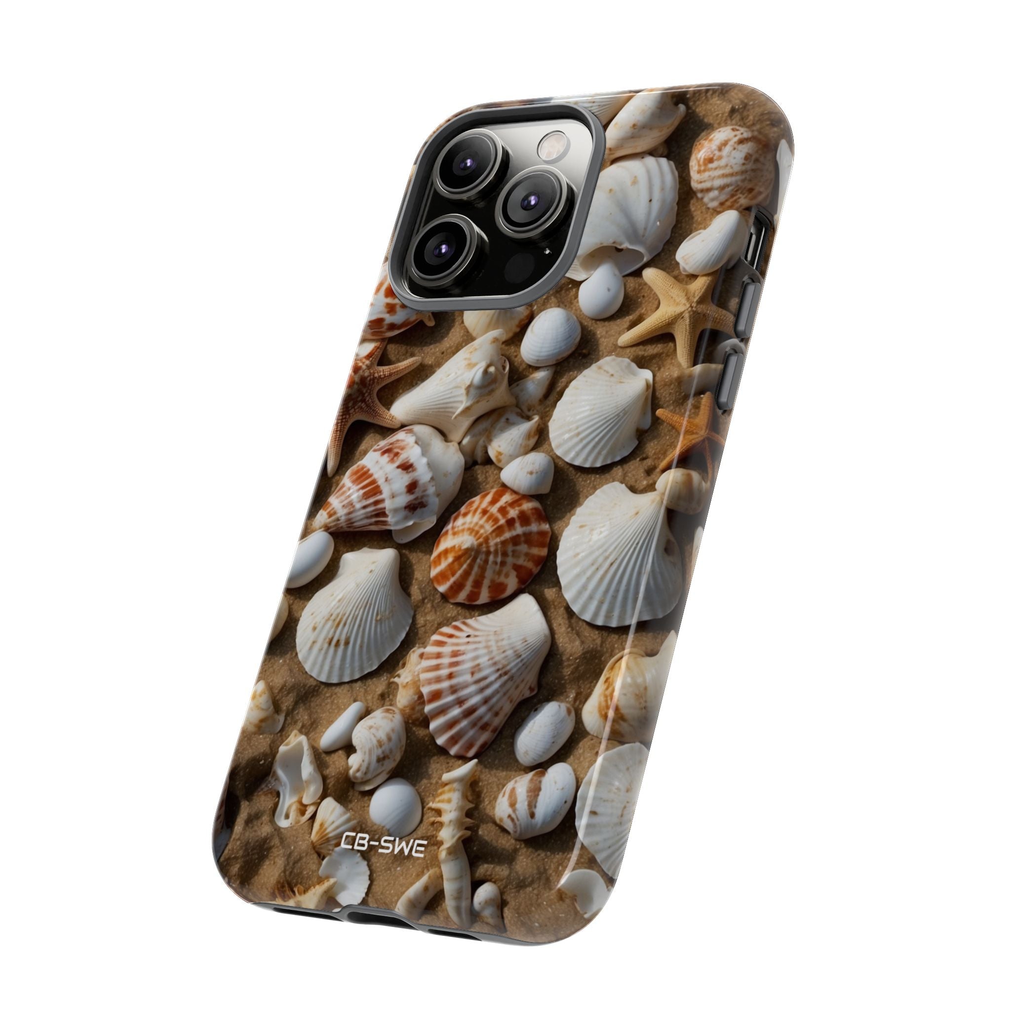 Seashells Embrace Shore - iPhone Case