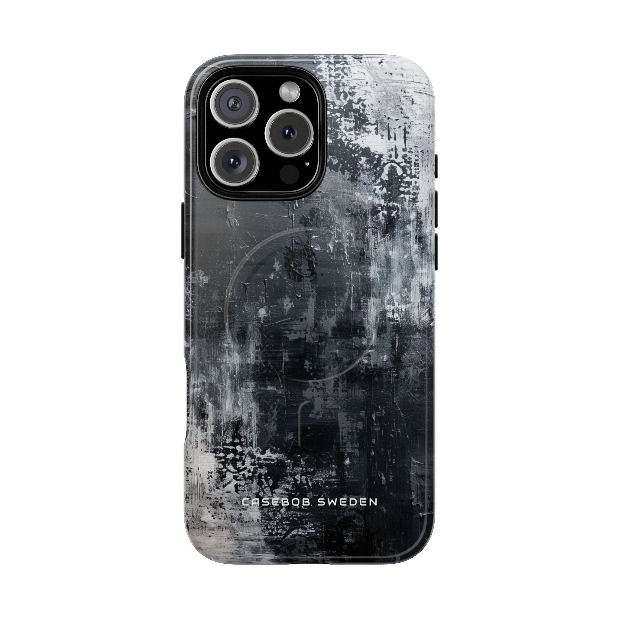 Textured Monochrome Blossom iPhone 16 | Tough+ Phone Case