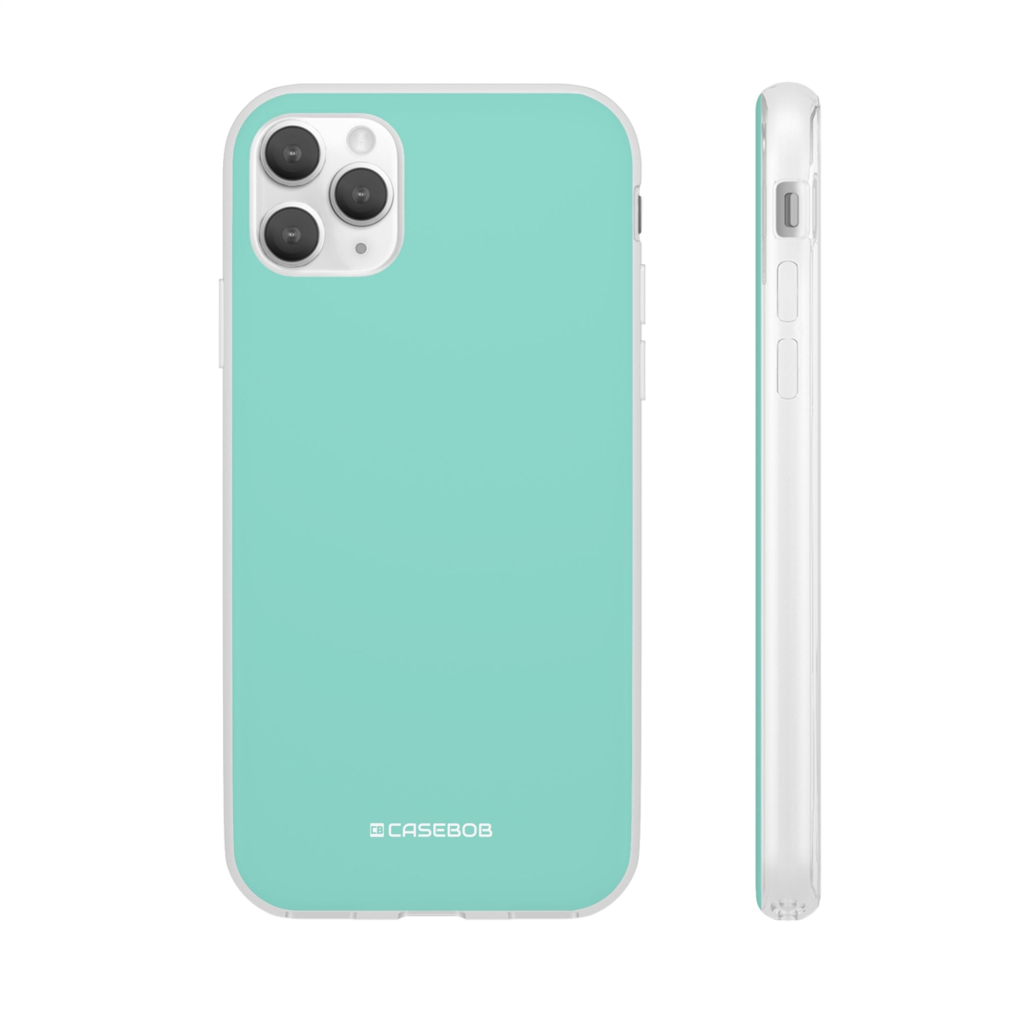 Middle Blue Green | Phone Case for iPhone (Flexible Case)