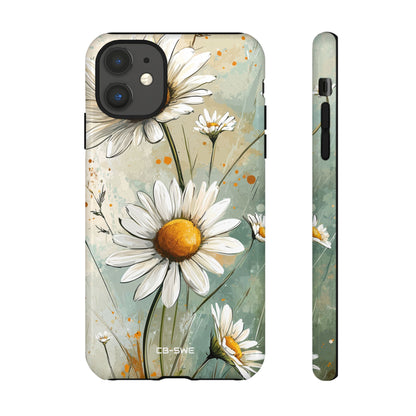 Daisies Dance Light - iPhone Case