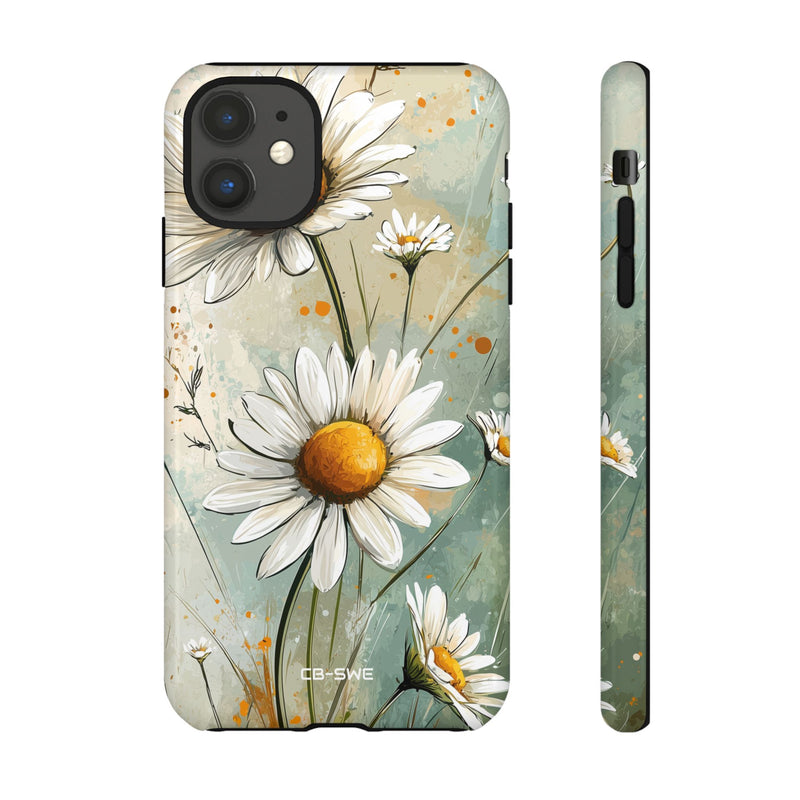 Daisies Dance Light - iPhone Case