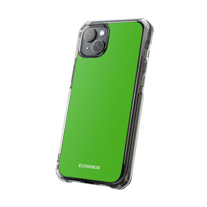 Kelly Green | Phone Case for iPhone (Clear Impact Case - Magnetic)