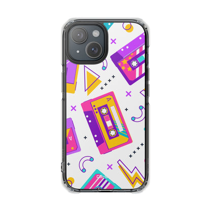 Retro Cassette Chaos iPhone Case - Impact
