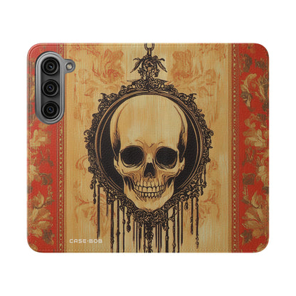 Skull Eclipse - Samsung S23 Case - Wallet