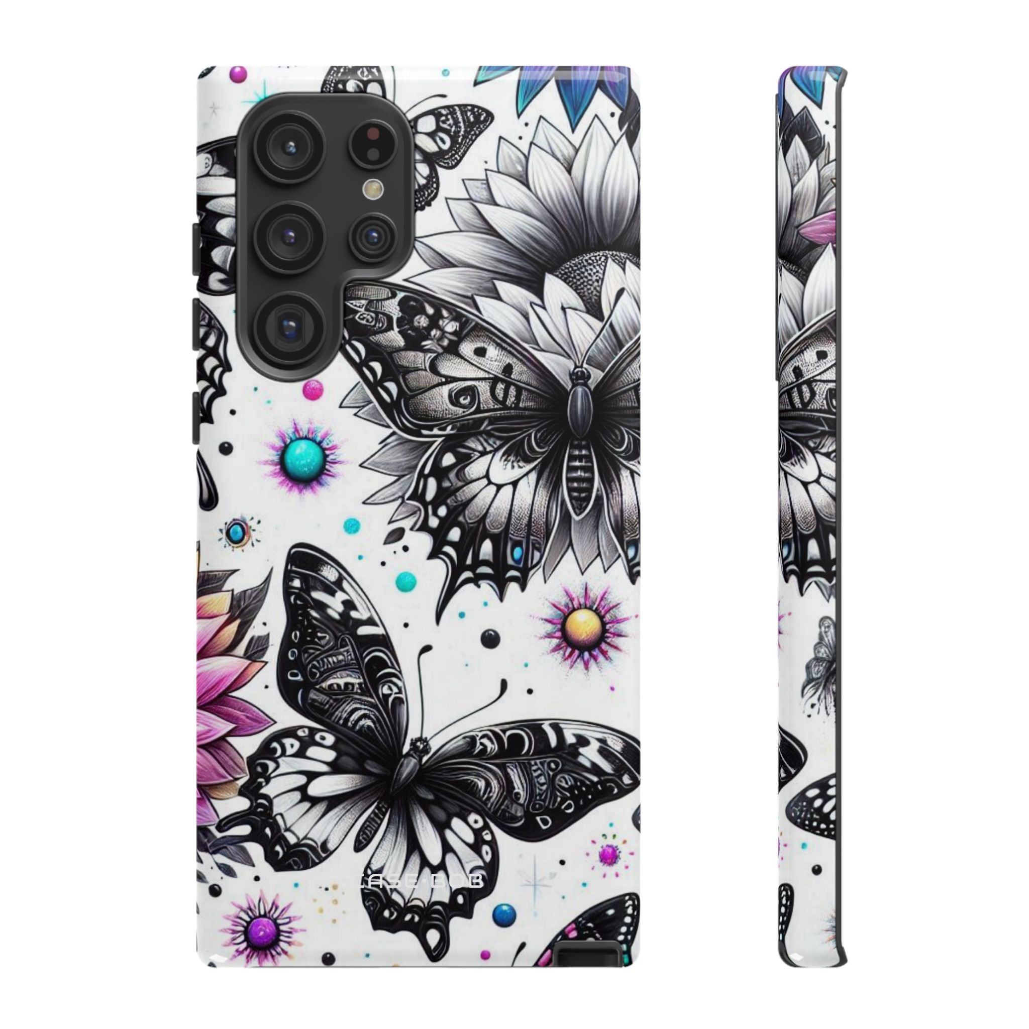 Butterfly Bloom Samsung S22 Ultra Case - Tough