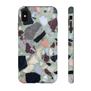 Terrazzo in Green - Protective Phone Case