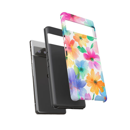 Vibrant Floral Impression - Google Pixel Case
