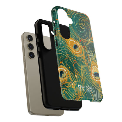 Vortice di Pavone Vivace Samsung S24 - Tough