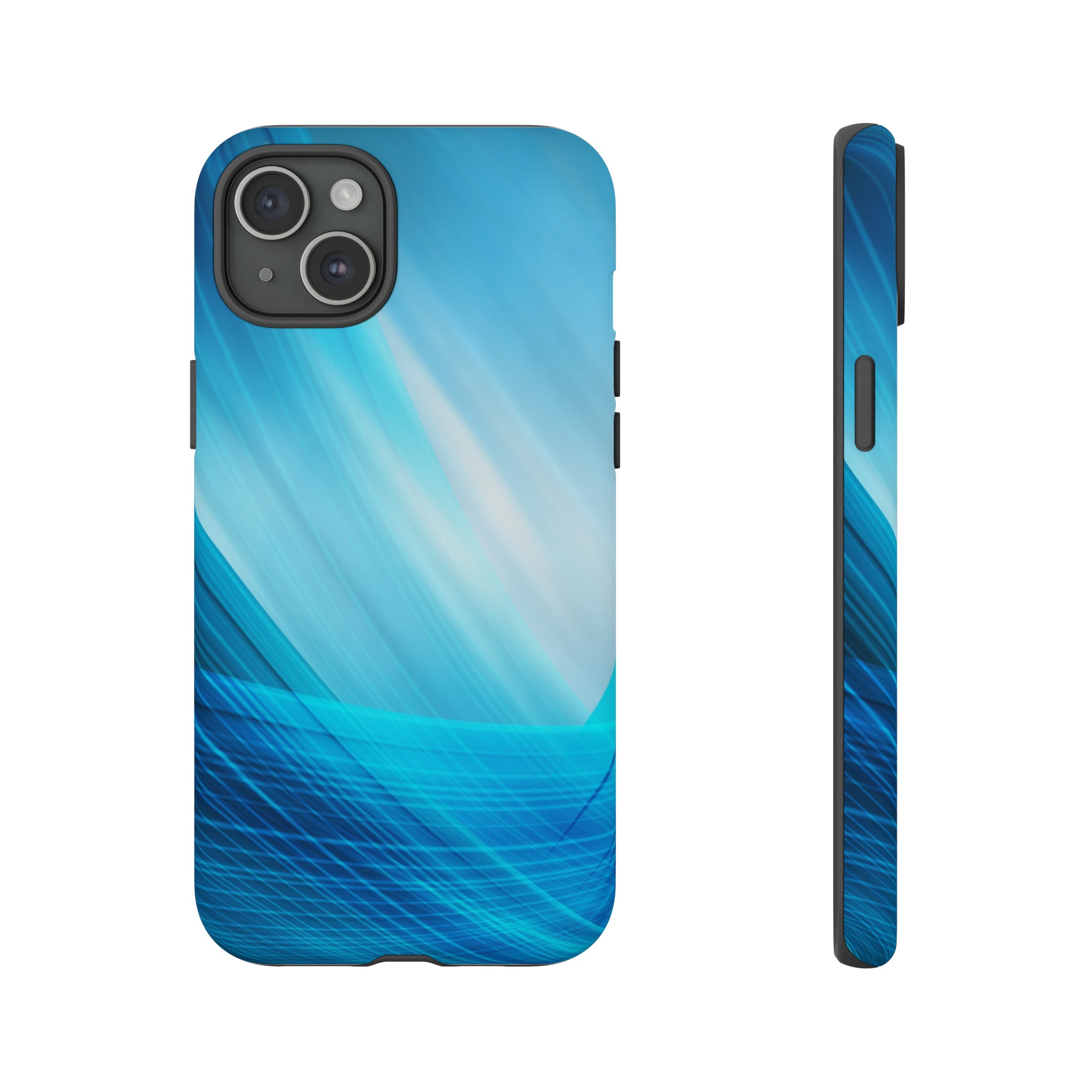 Abstract Blue - Protective Phone Case