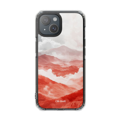Mountain Flames Rise iPhone Case - Impact