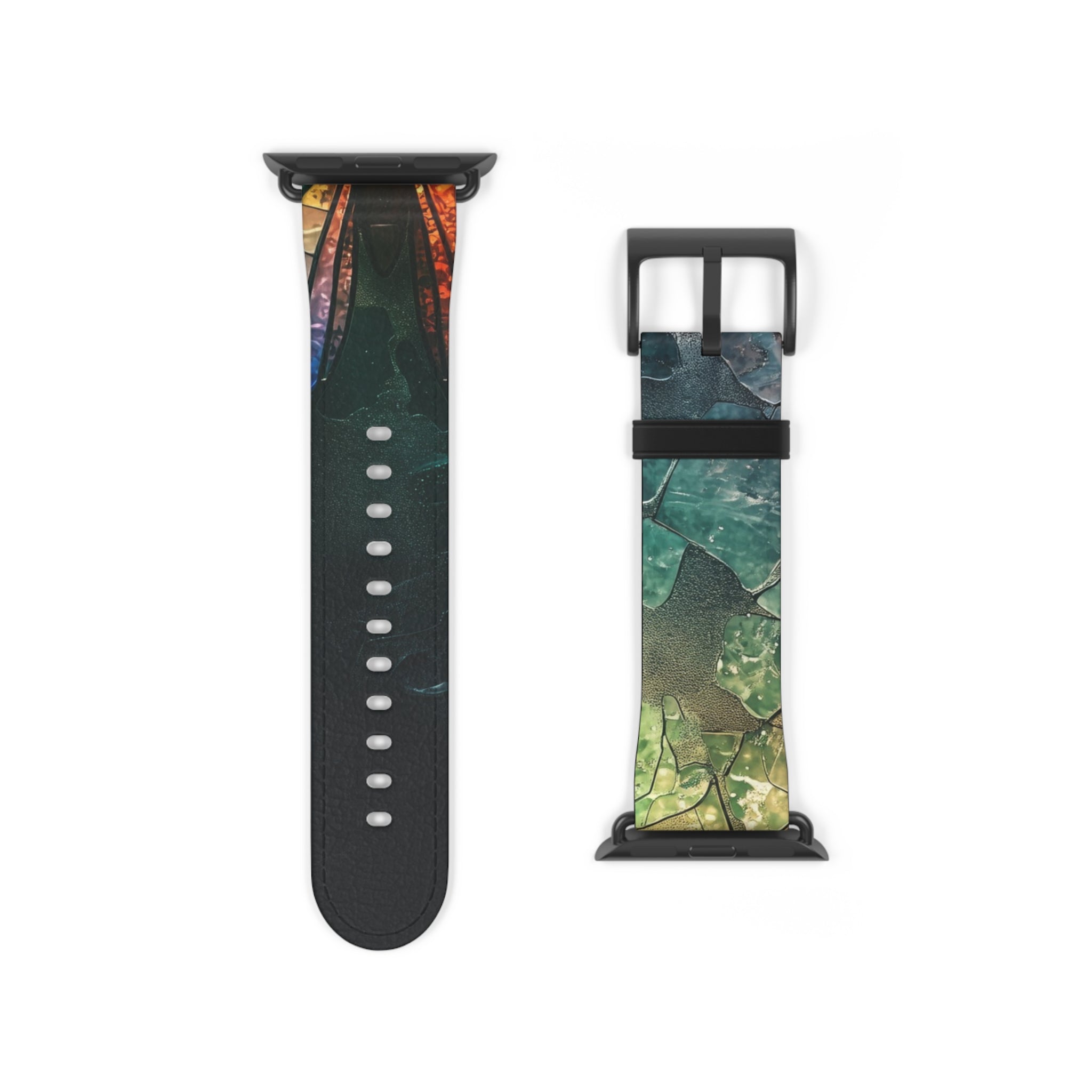 Stained Glass Butterfly - Watch Band