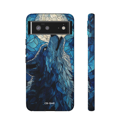 Wolf Howls Moonlight - Google Pixel Case