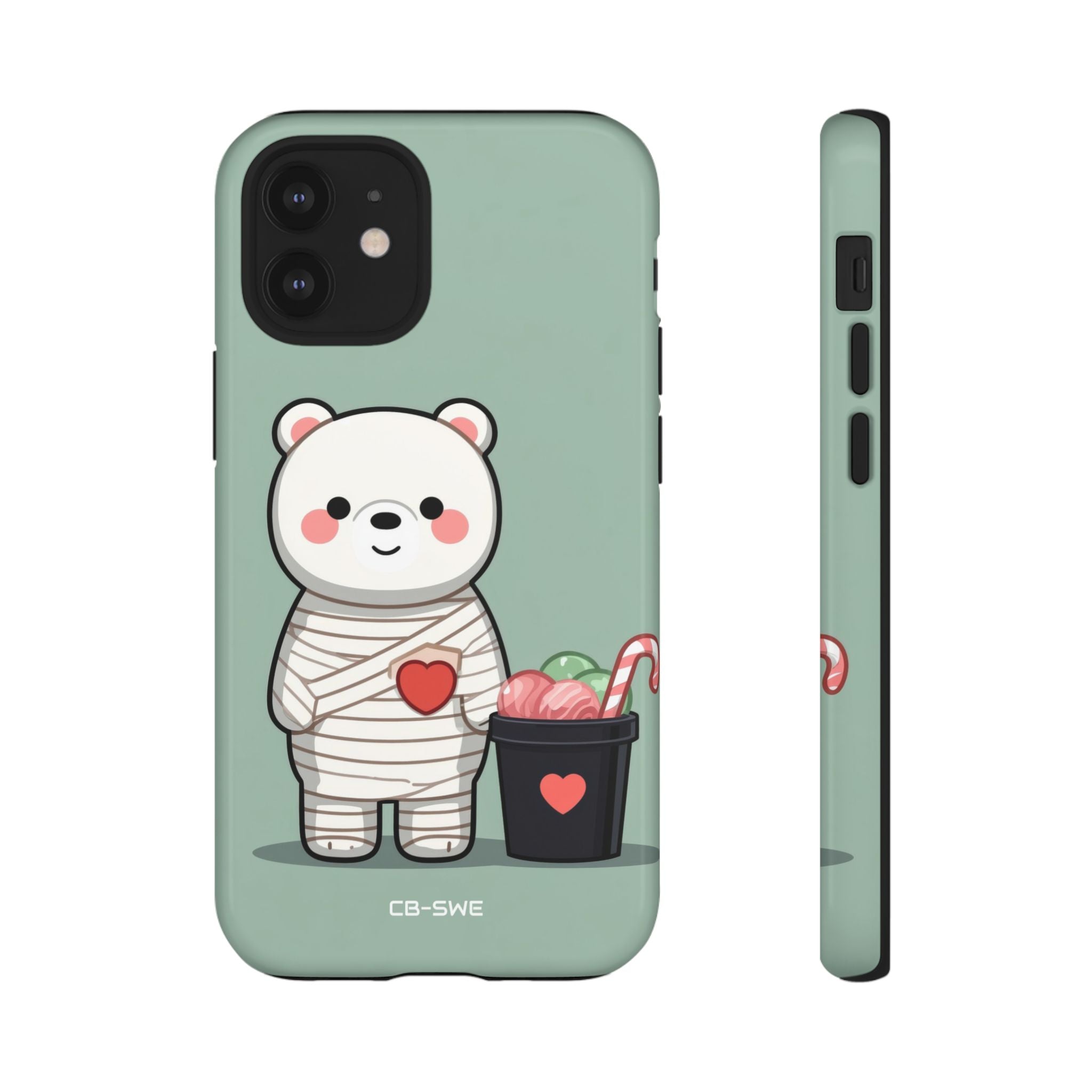 Mummy Bear Smiles Bright - iPhone Case