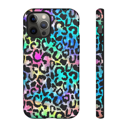 Galaxy Leopard Fantasy - iPhone Case