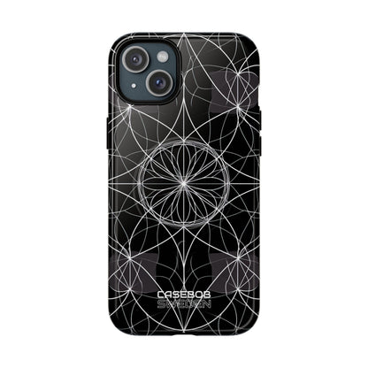 Symmetric Line Bloom iPhone 15 - Tough+
