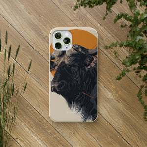 Majestic Buffalo Sun | Biodegradable Phone Case