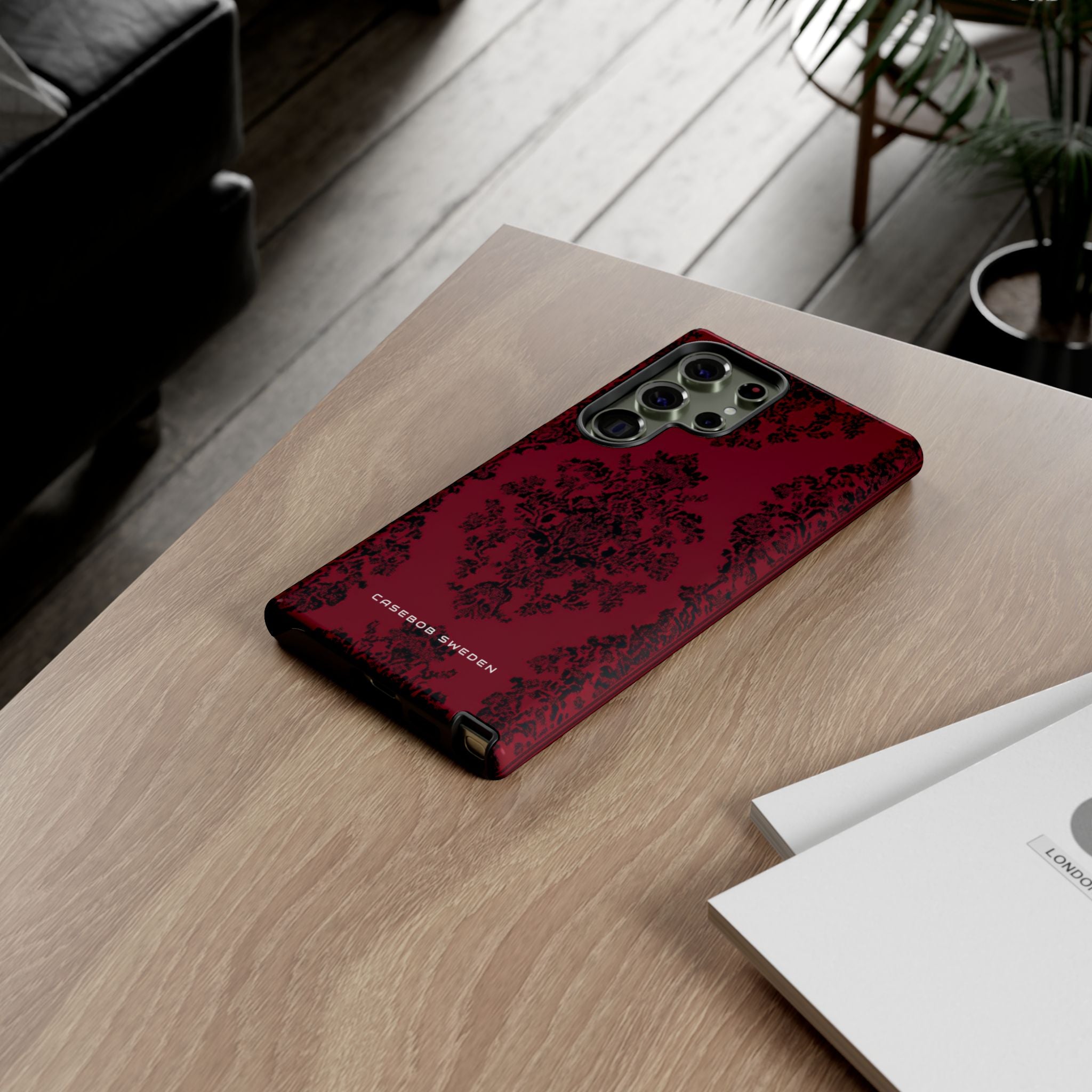 Gothic Crimson Elegance Samsung S23 - Tough Phone Case