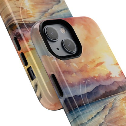 Sunset Reflection iPhone 14 Case - Tough+