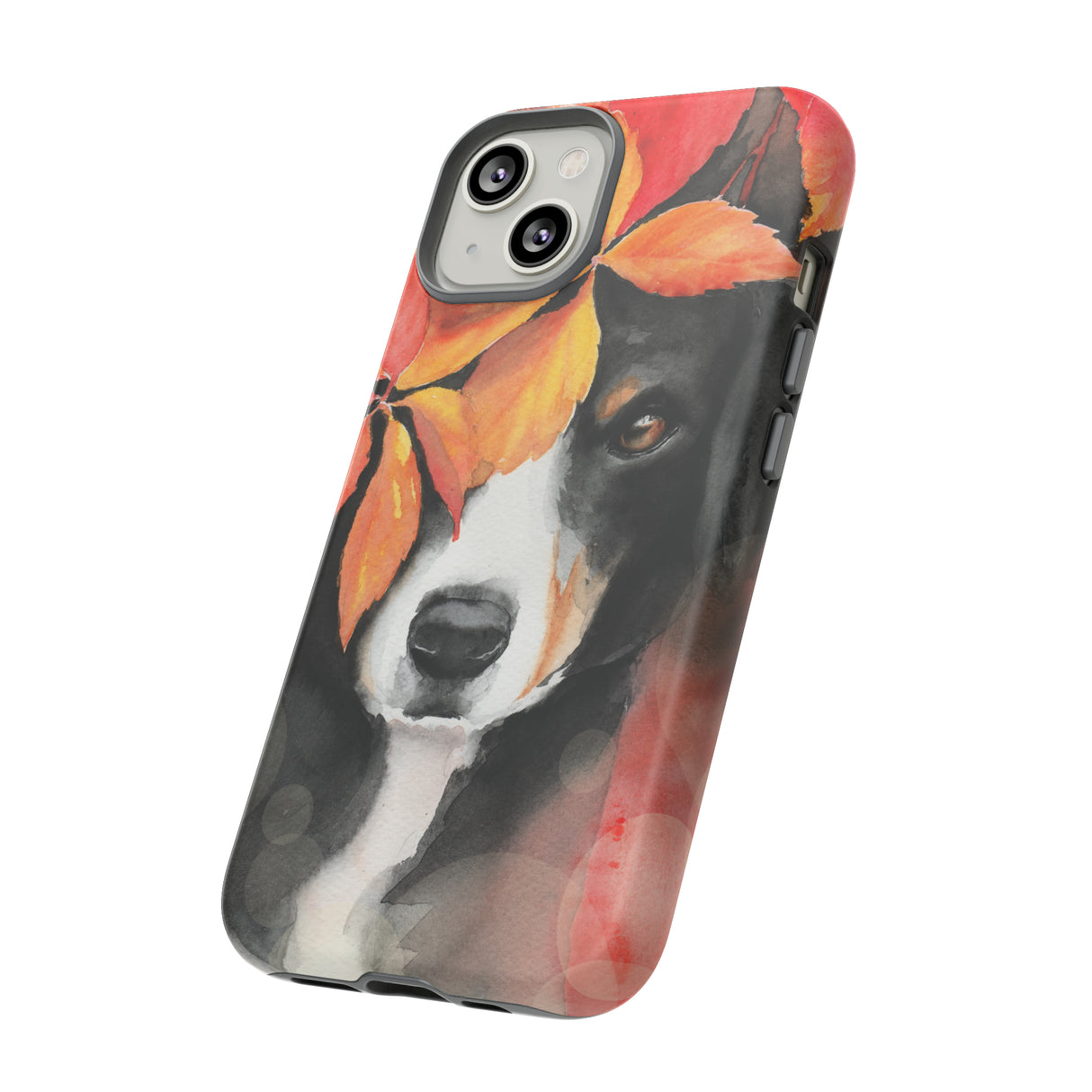 Aquarell Hund - Schutzhülle fürs Handy