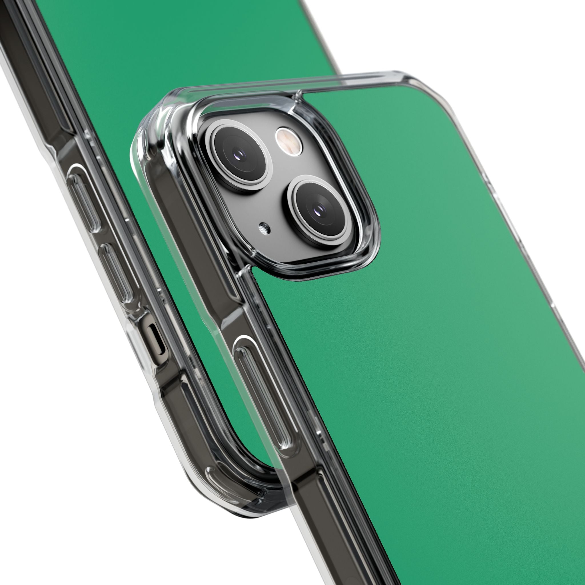 Crayola Green - Clear Impact Case for iPhone