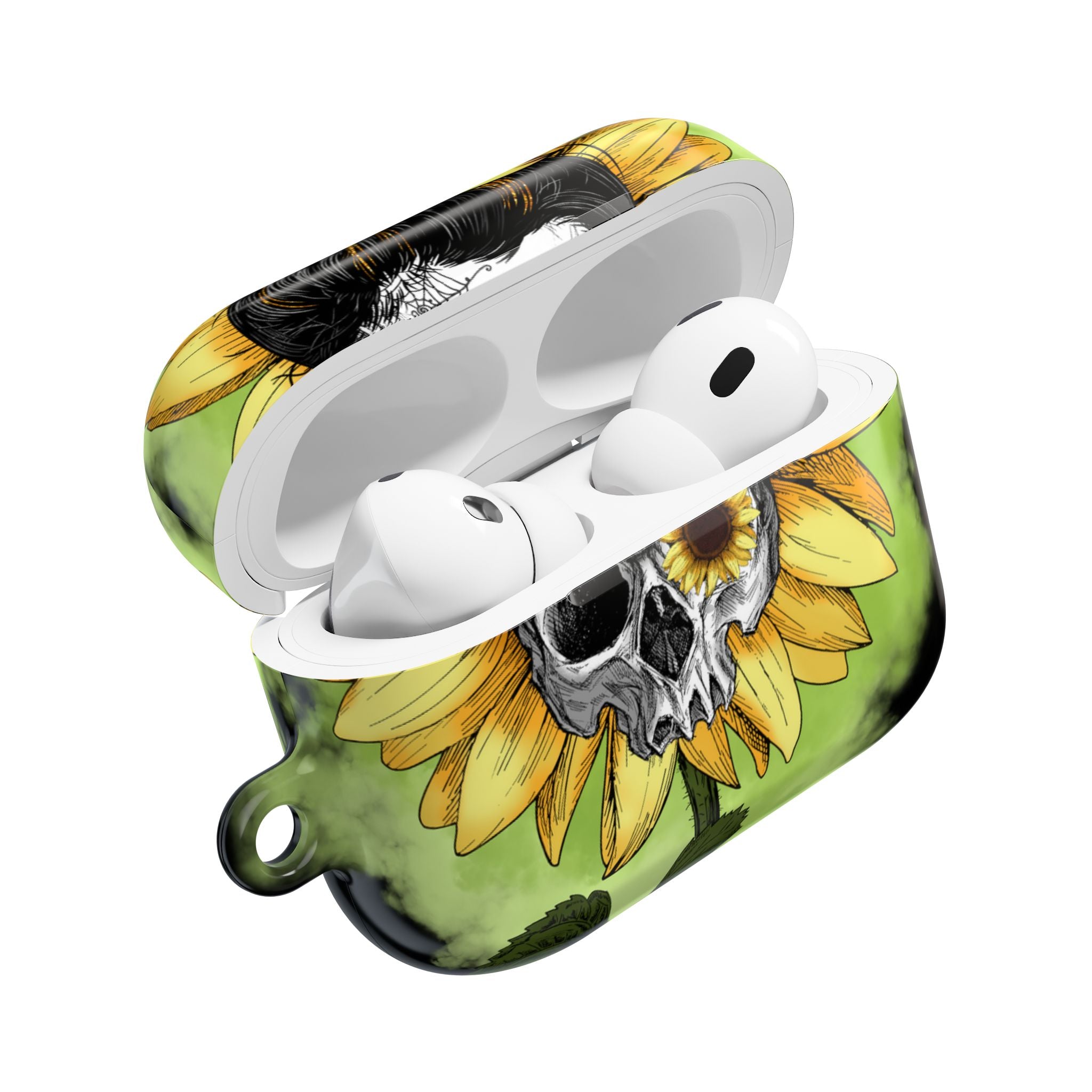 Skull Sunflower - AirPods Case